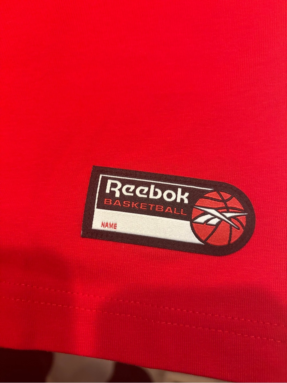 Reebok Red Short Sleeve Tee - Picture 4 of 5
